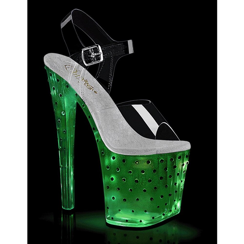 Ankle Strap Sandal with LED Lights